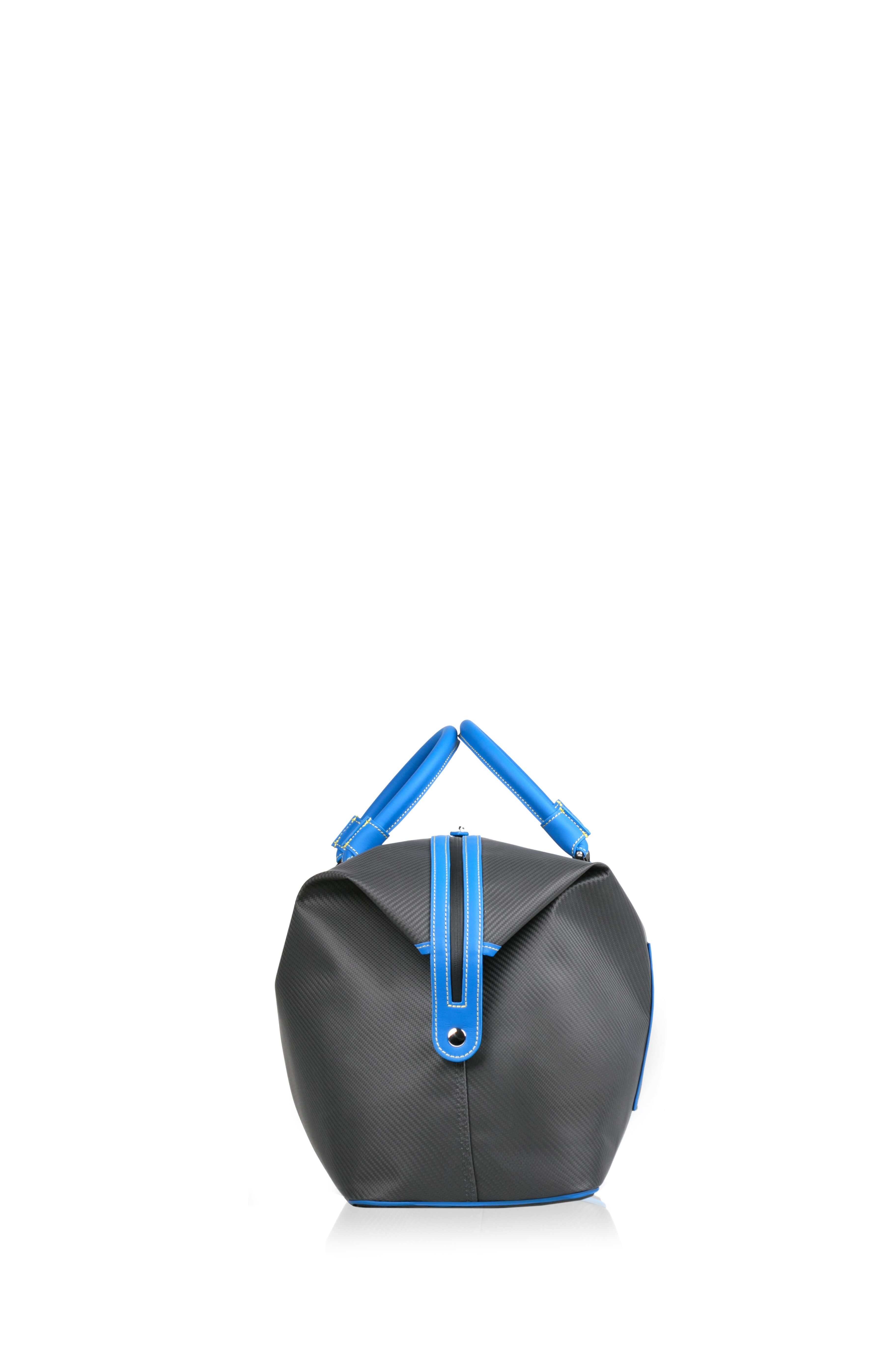 Antropika Soft Carbon Fiber Boston Bag, Bright Blue