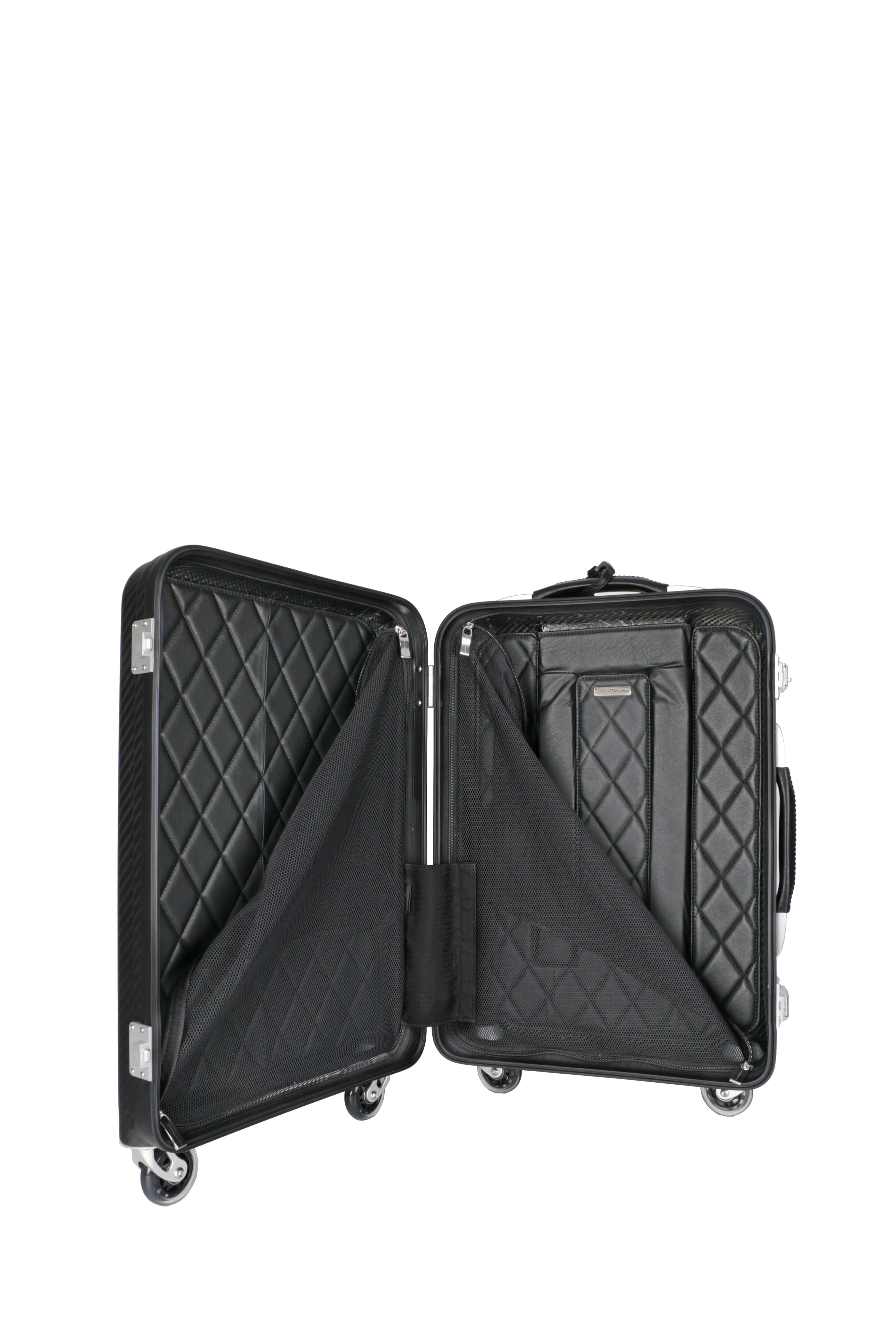 Aurum Carbon Fiber Cabin Trolley, Matt, Black