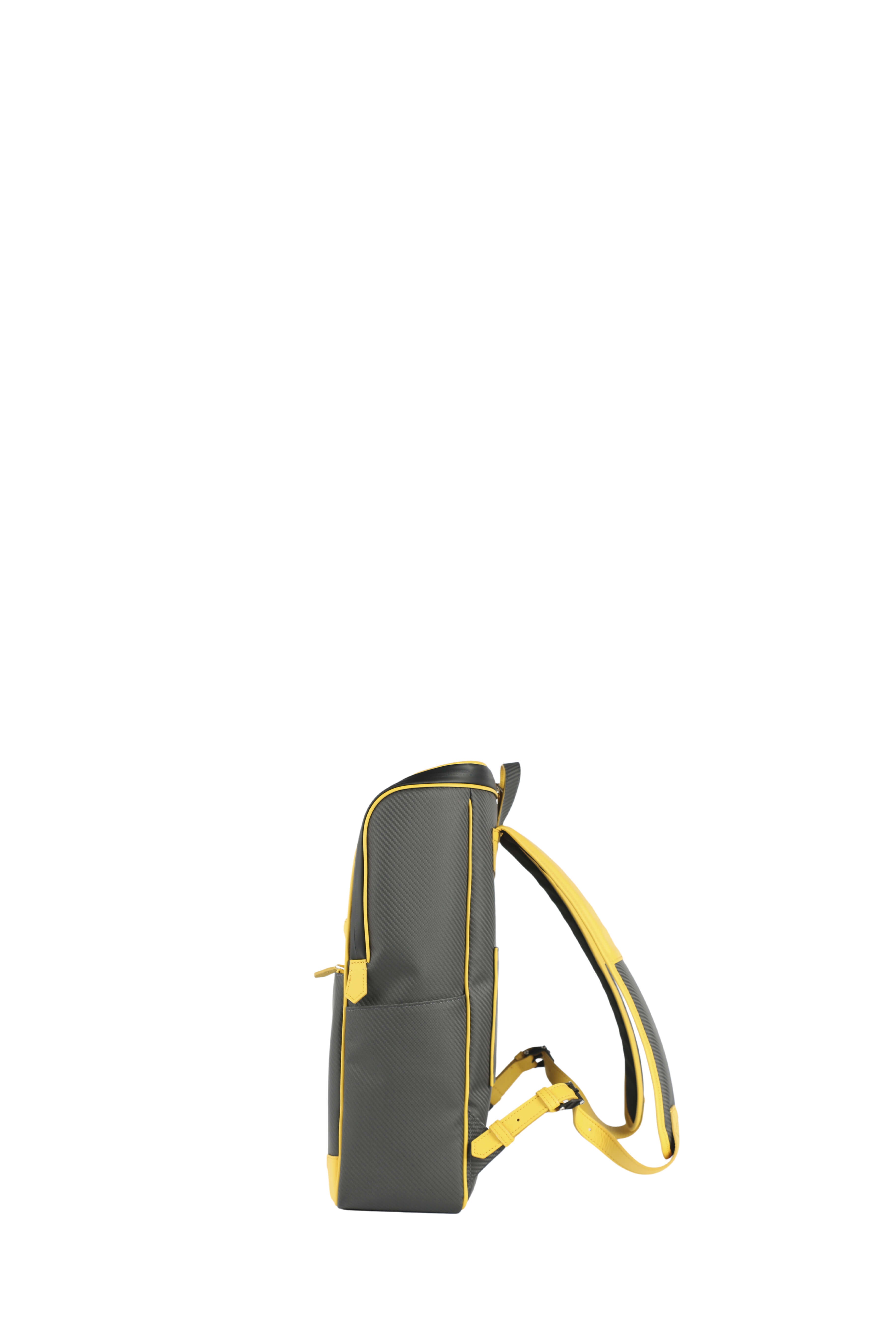 Dropper Soft Carbon Fiber Backpack, Yellow