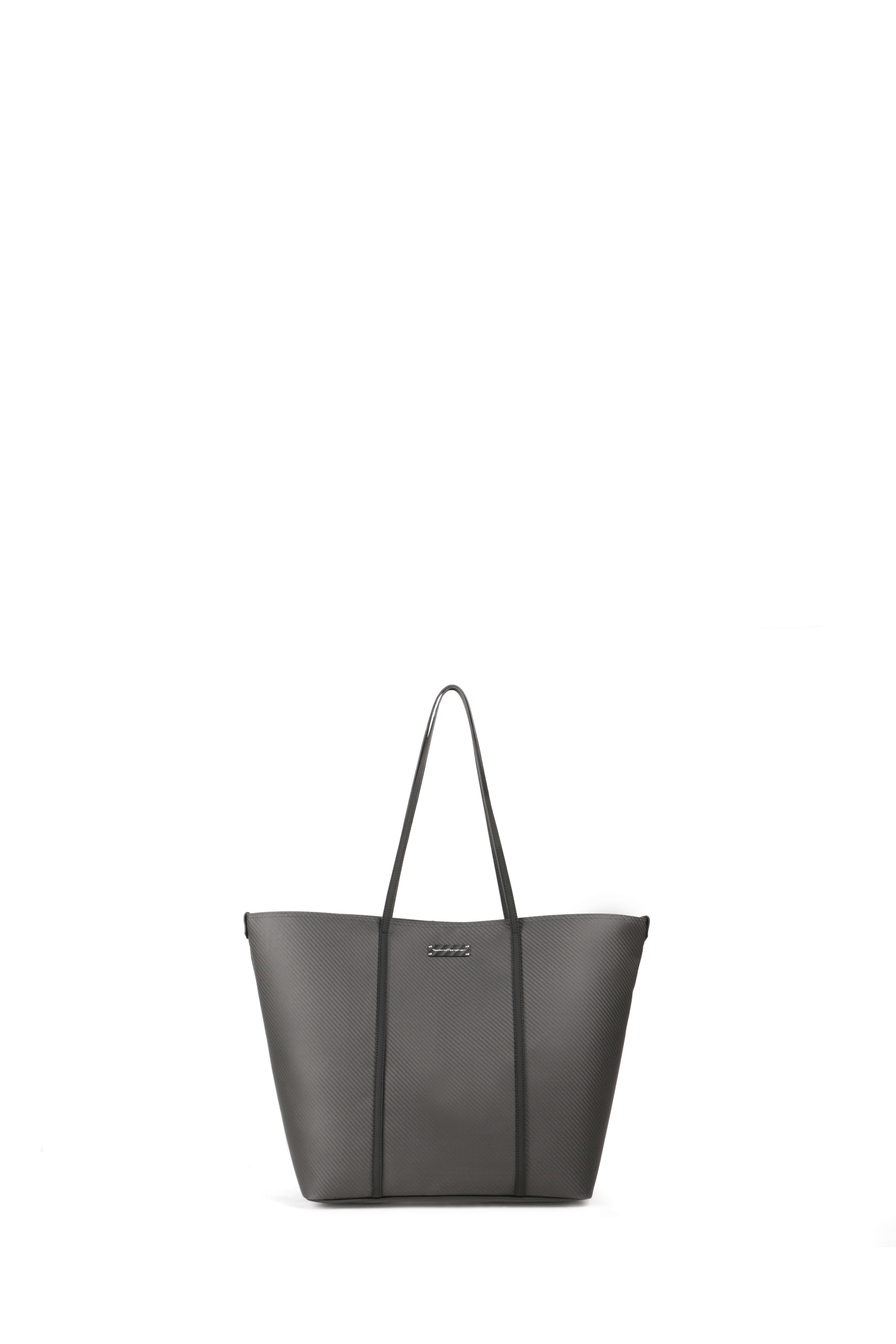 Kantika Soft Carbon Fiber Tote Bag, Black