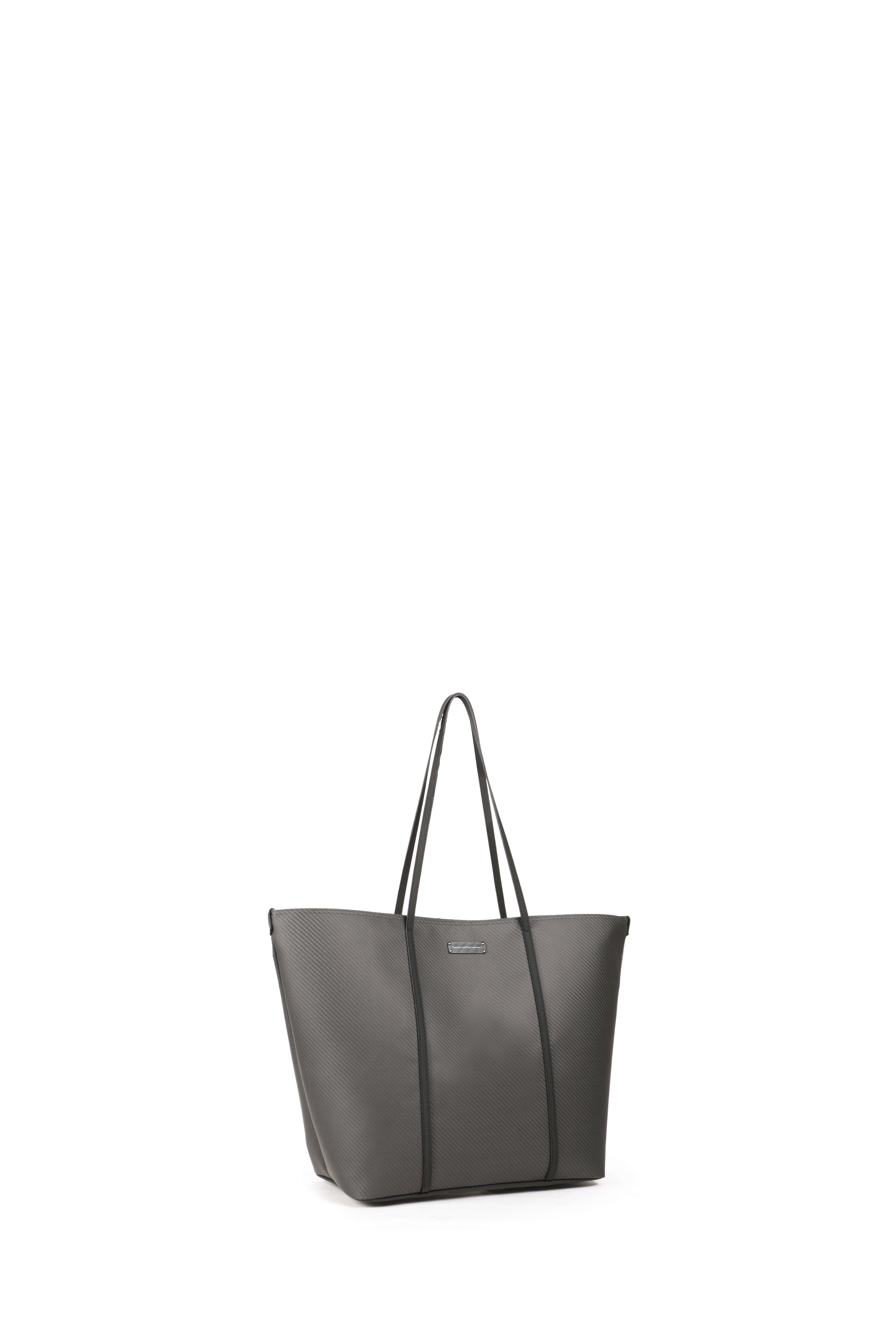 Kantika Soft Carbon Fiber Tote Bag, Black