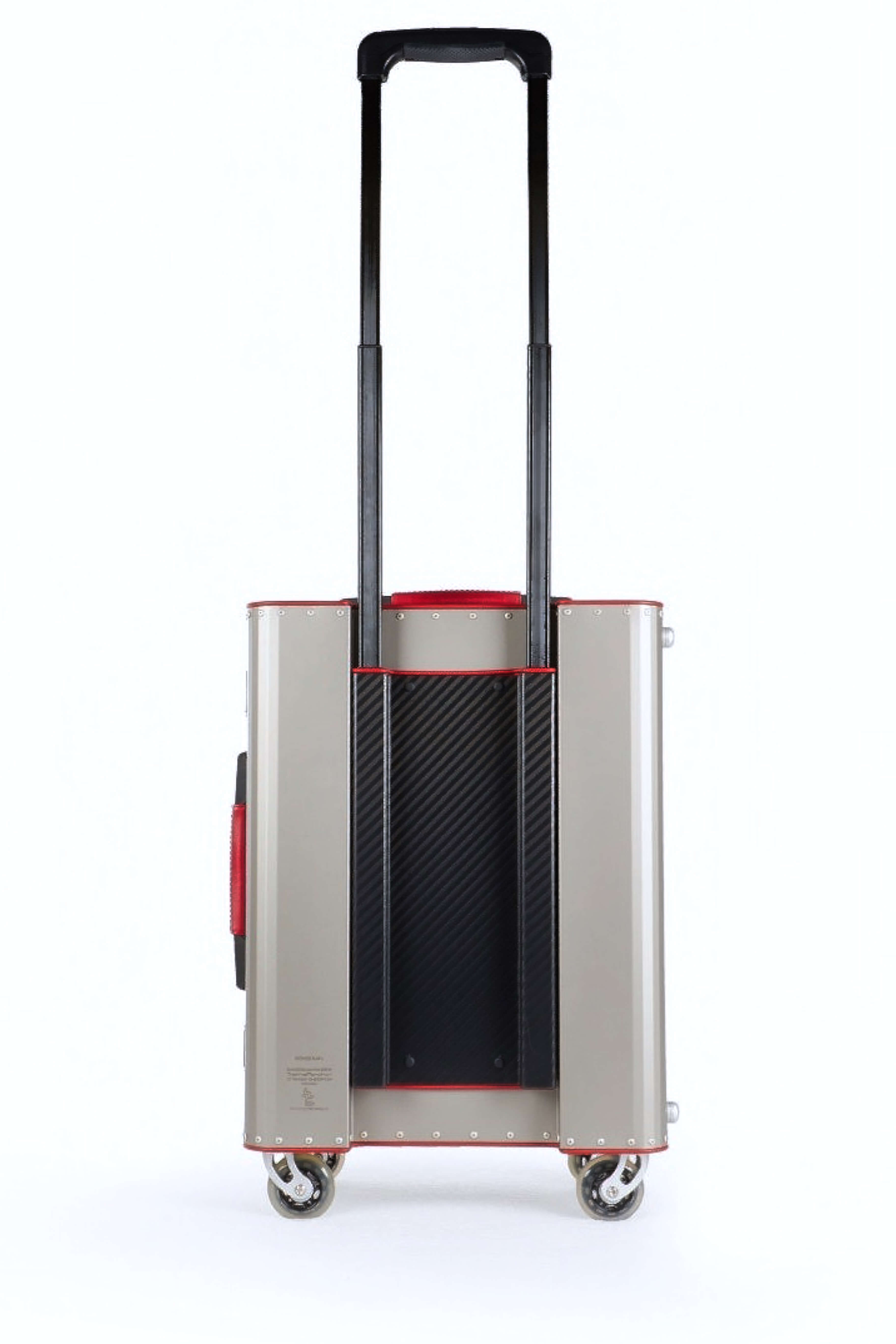 Kronos Pocket 鈦合金登機推車,紅色