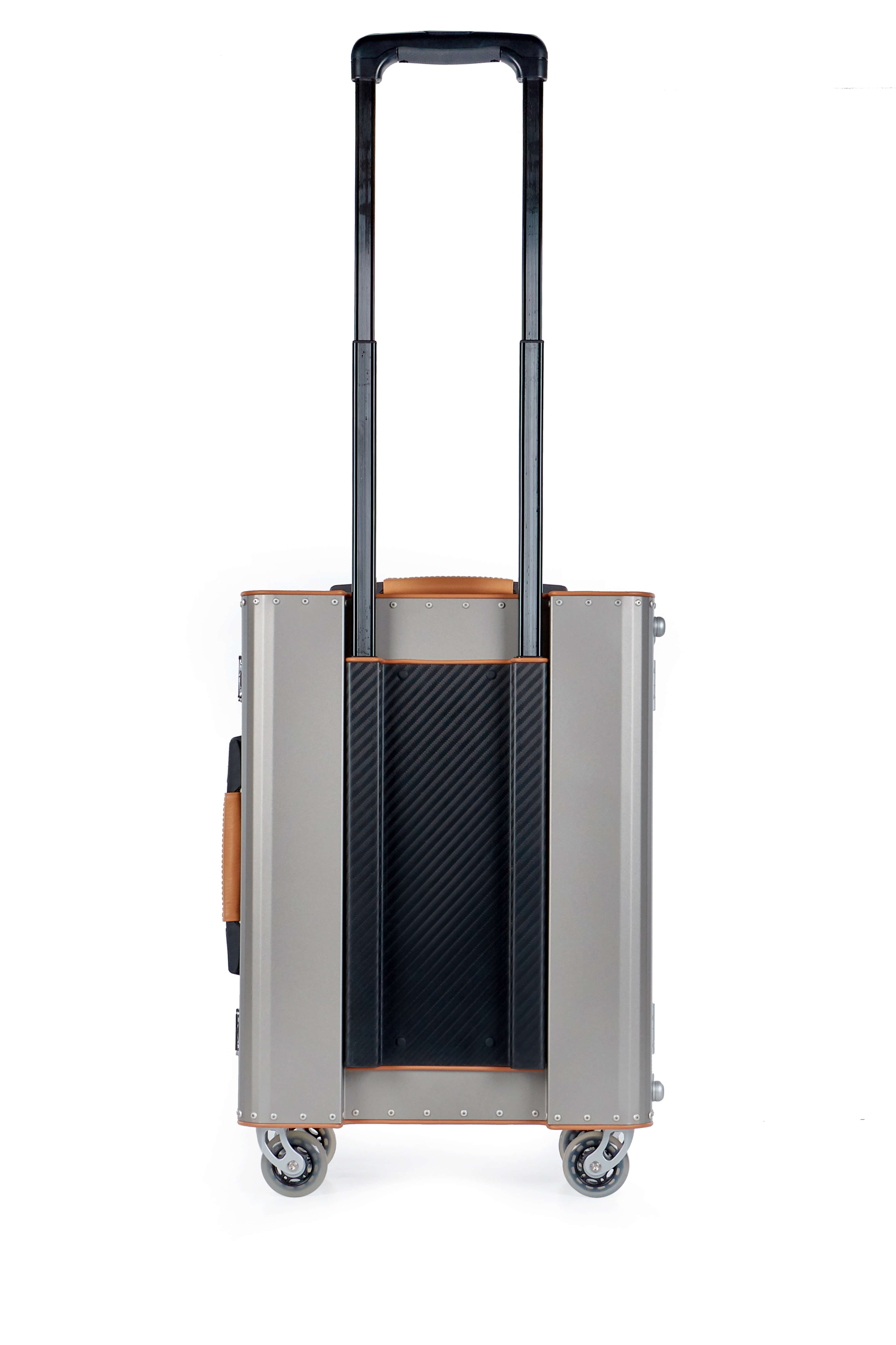 Kronos Pocket Titanium Cabin Trolley, Natural