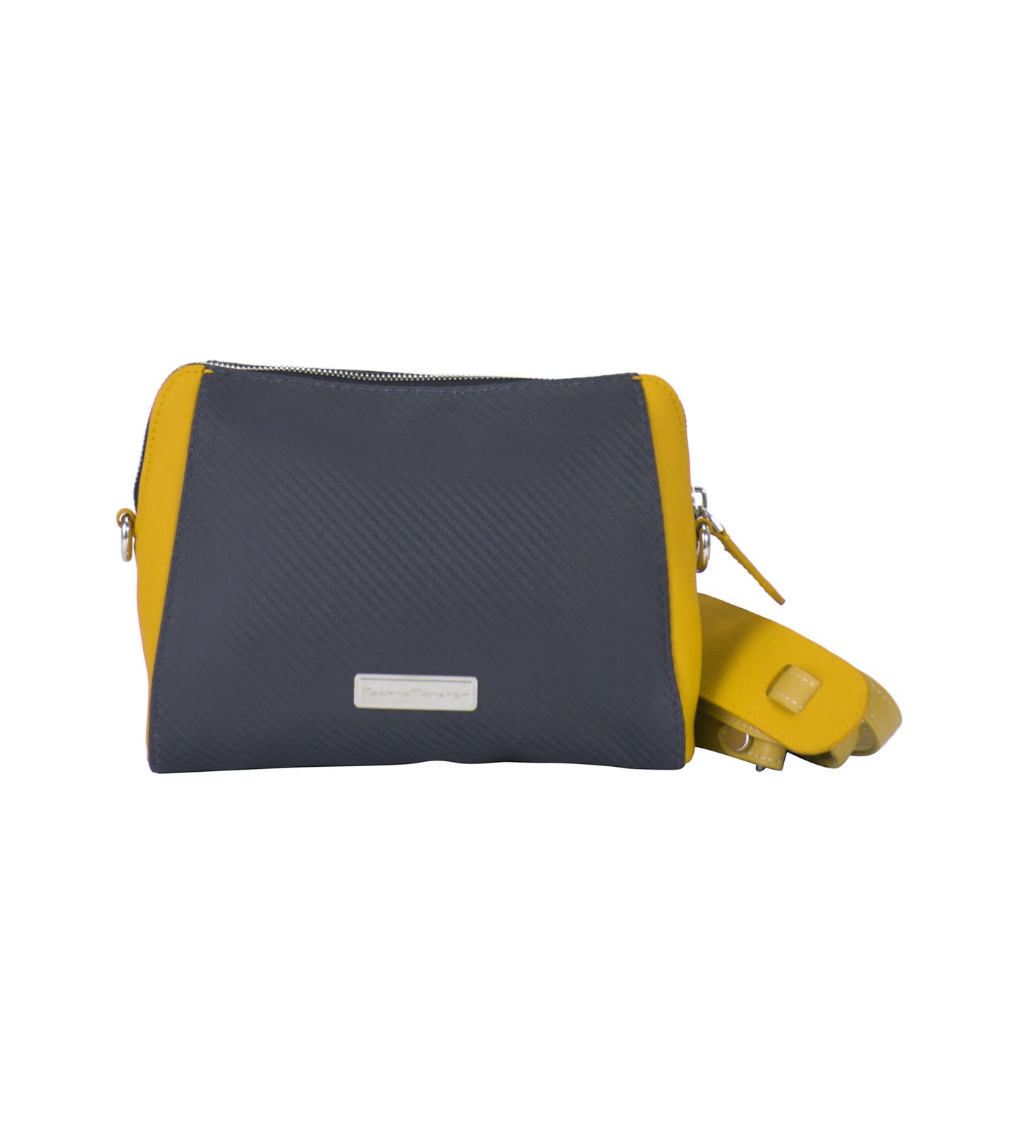 Amikka soft carbon fiber lady bag, Yellow