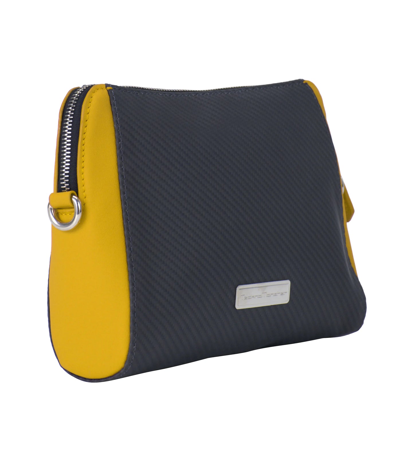 Amikka soft carbon fiber lady bag, Yellow