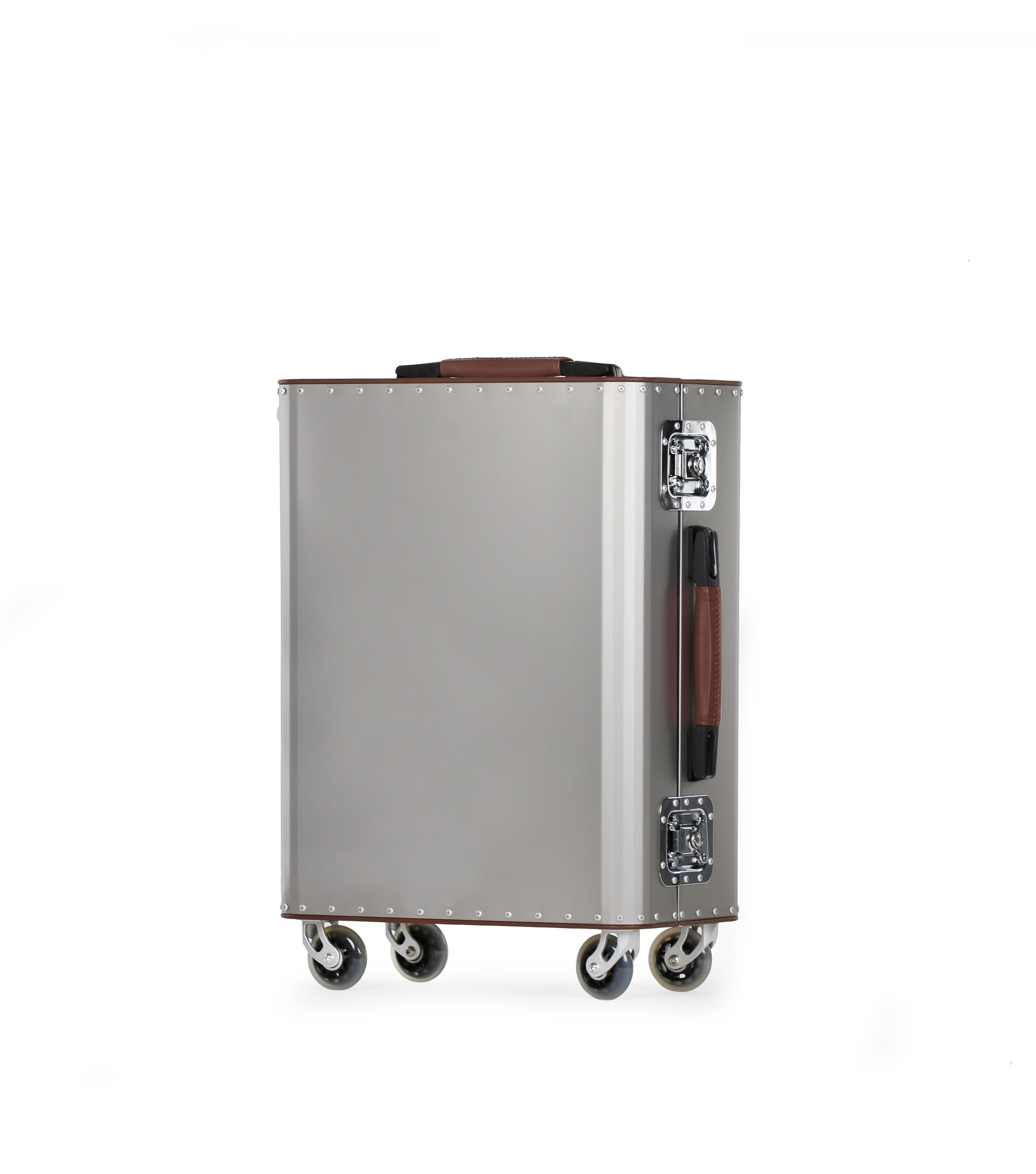 Kronos 鈦金屬登機箱,栗棕色