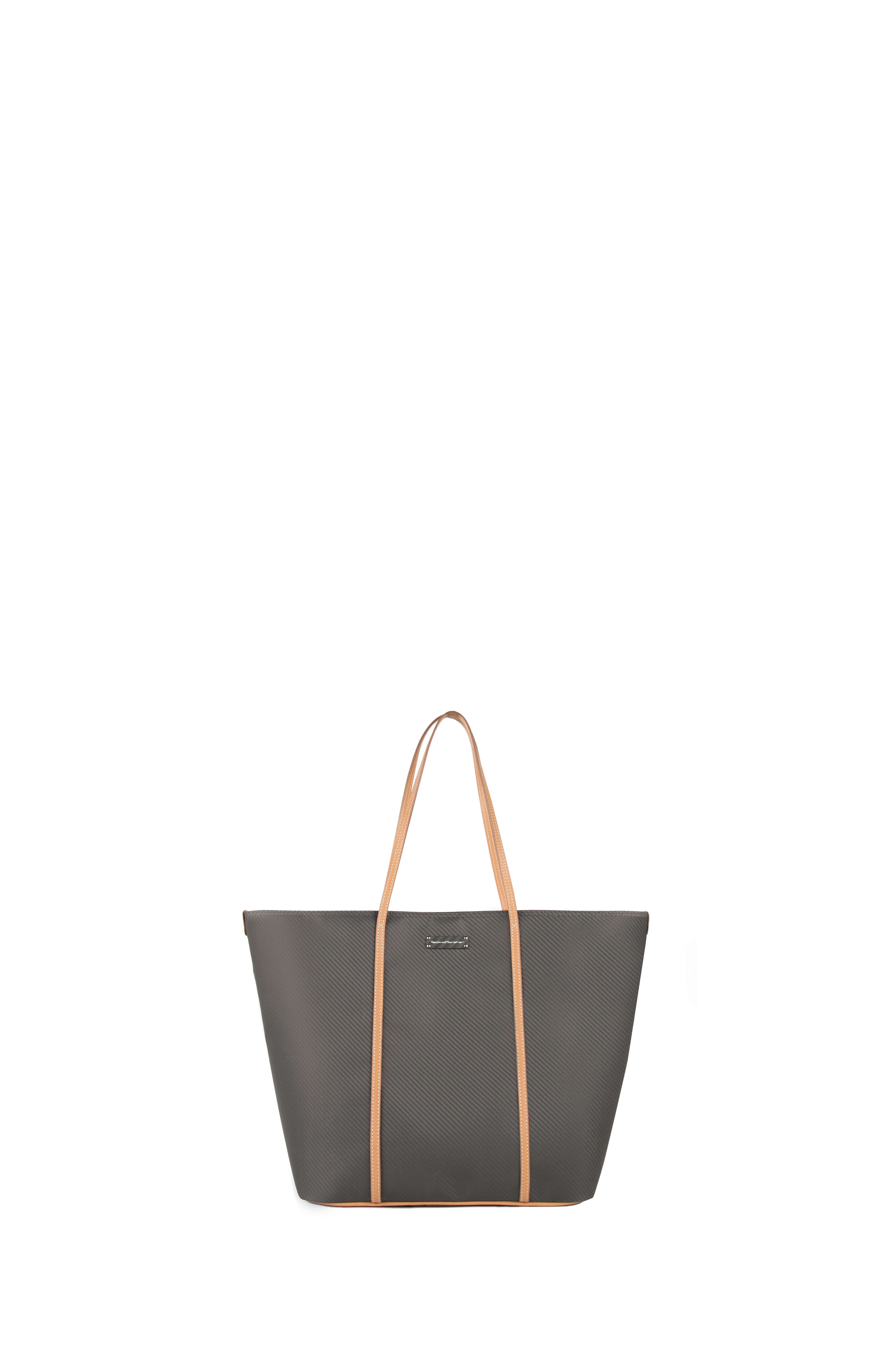 Kantika Soft Carbon Fiber Tote Bag, Natural