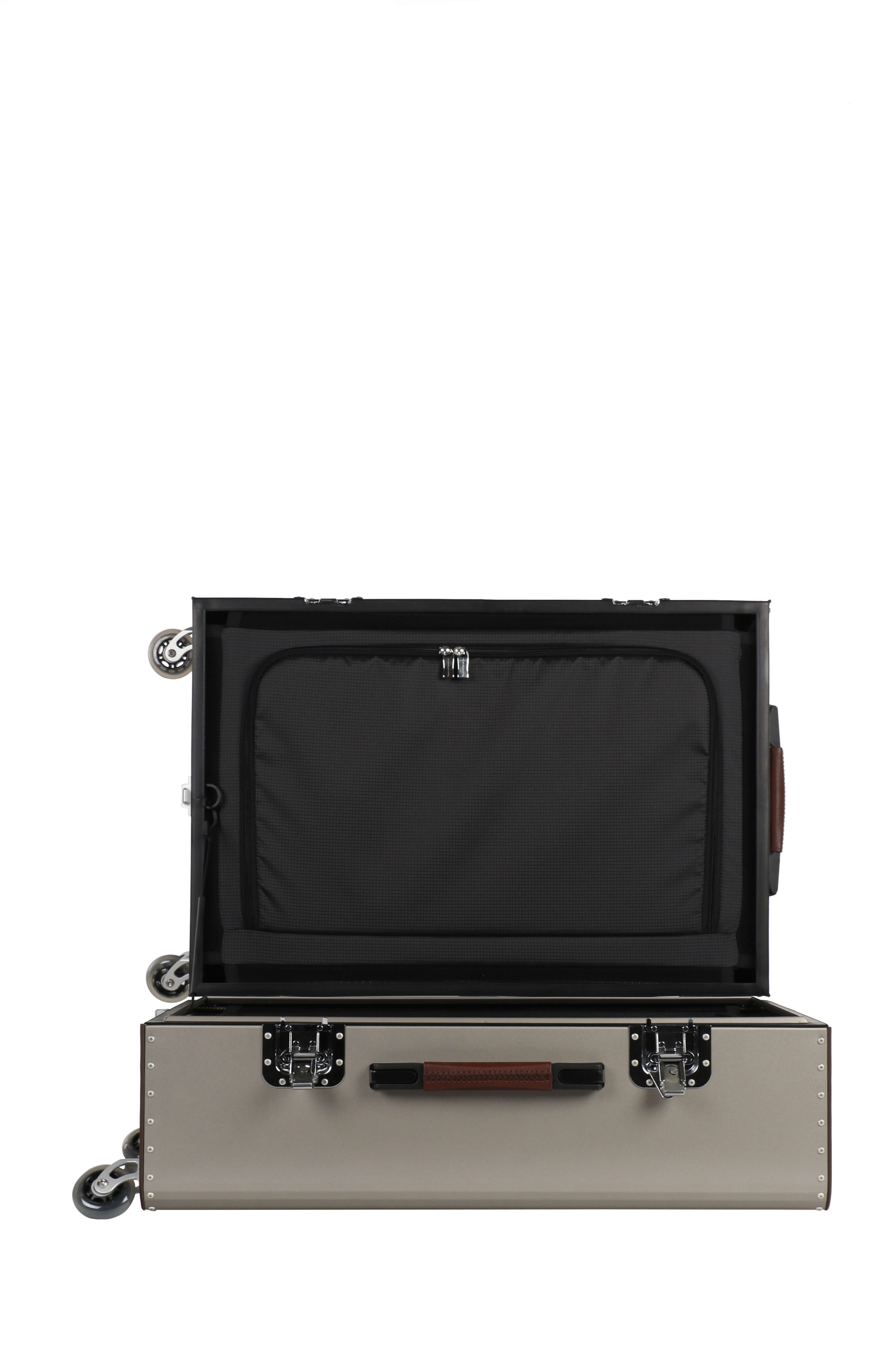 Kronos Titanium Check-In Luggage, Chestnut