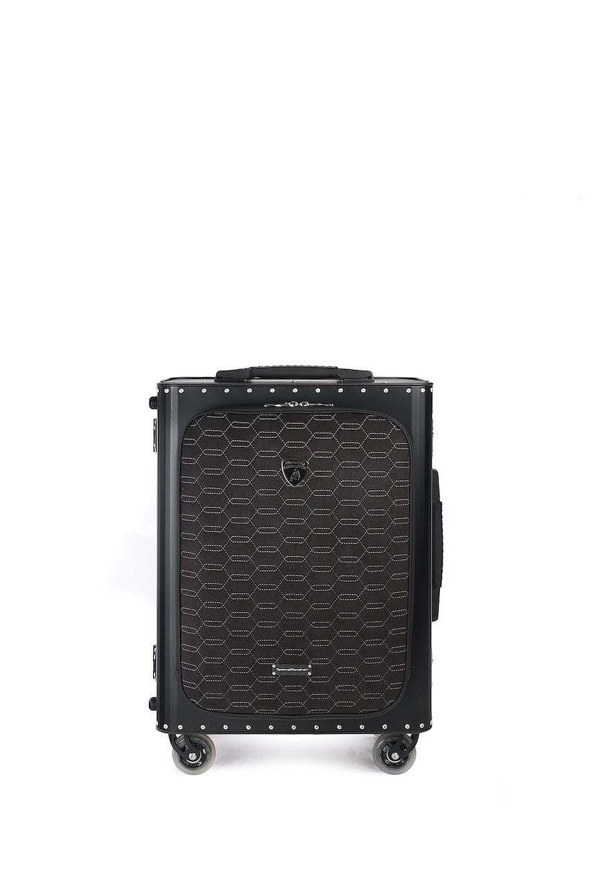 Kronos Black Pocket Titanium Cabin Trolley, size L, Collaboration