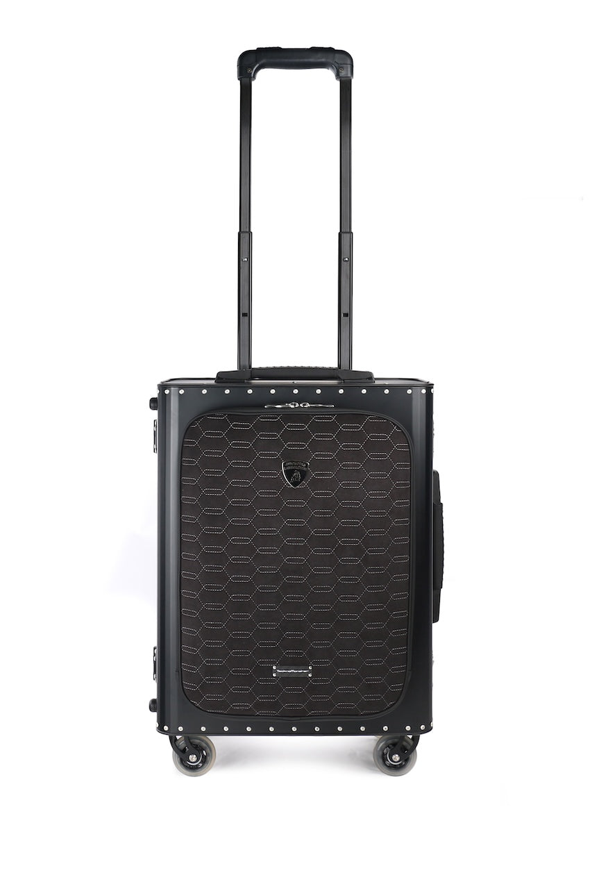 Kronos Black Pocket Titanium Cabin Trolley, size L, Collaboration