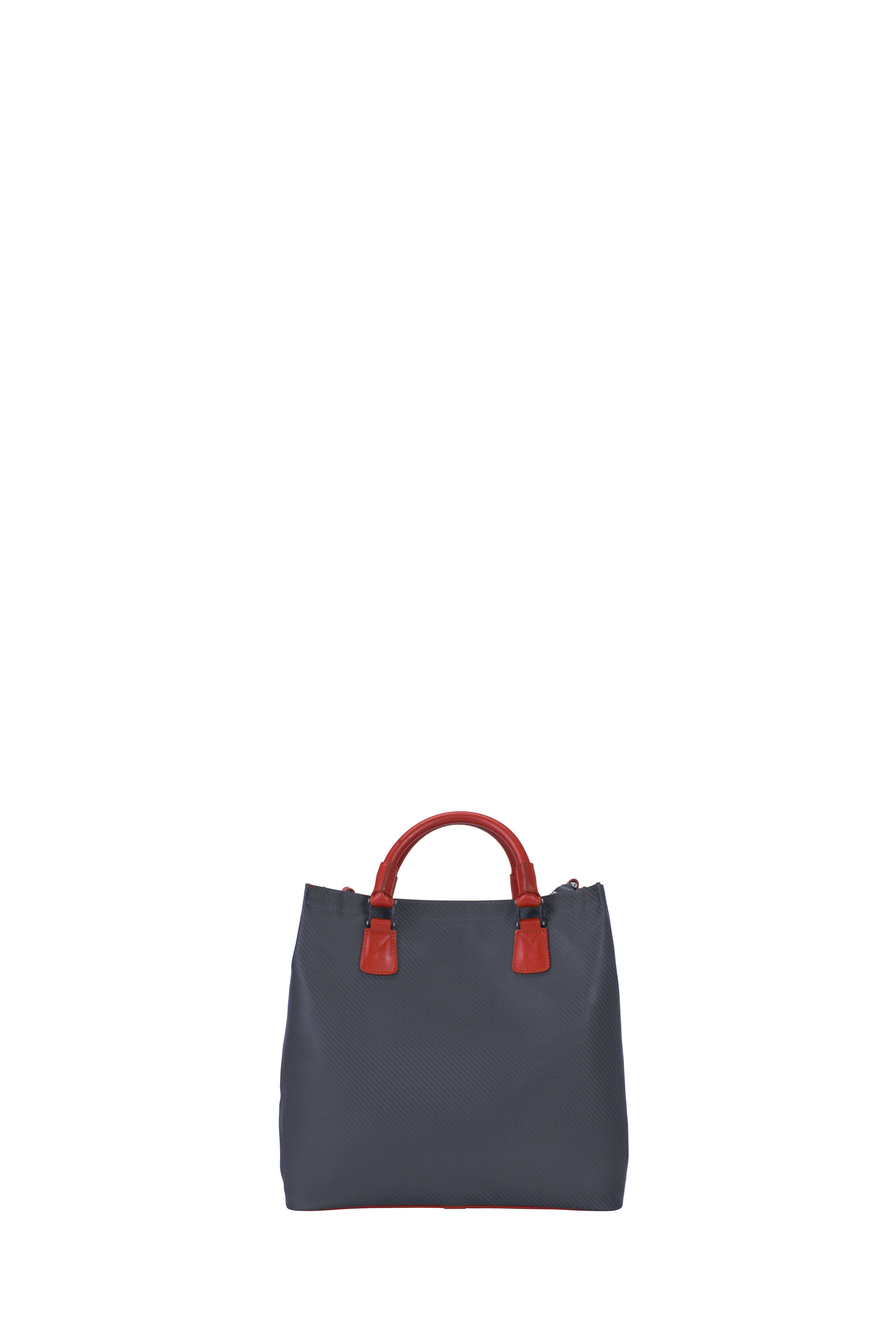 Makne V Soft Carbon Fiber Tote Bag, Red