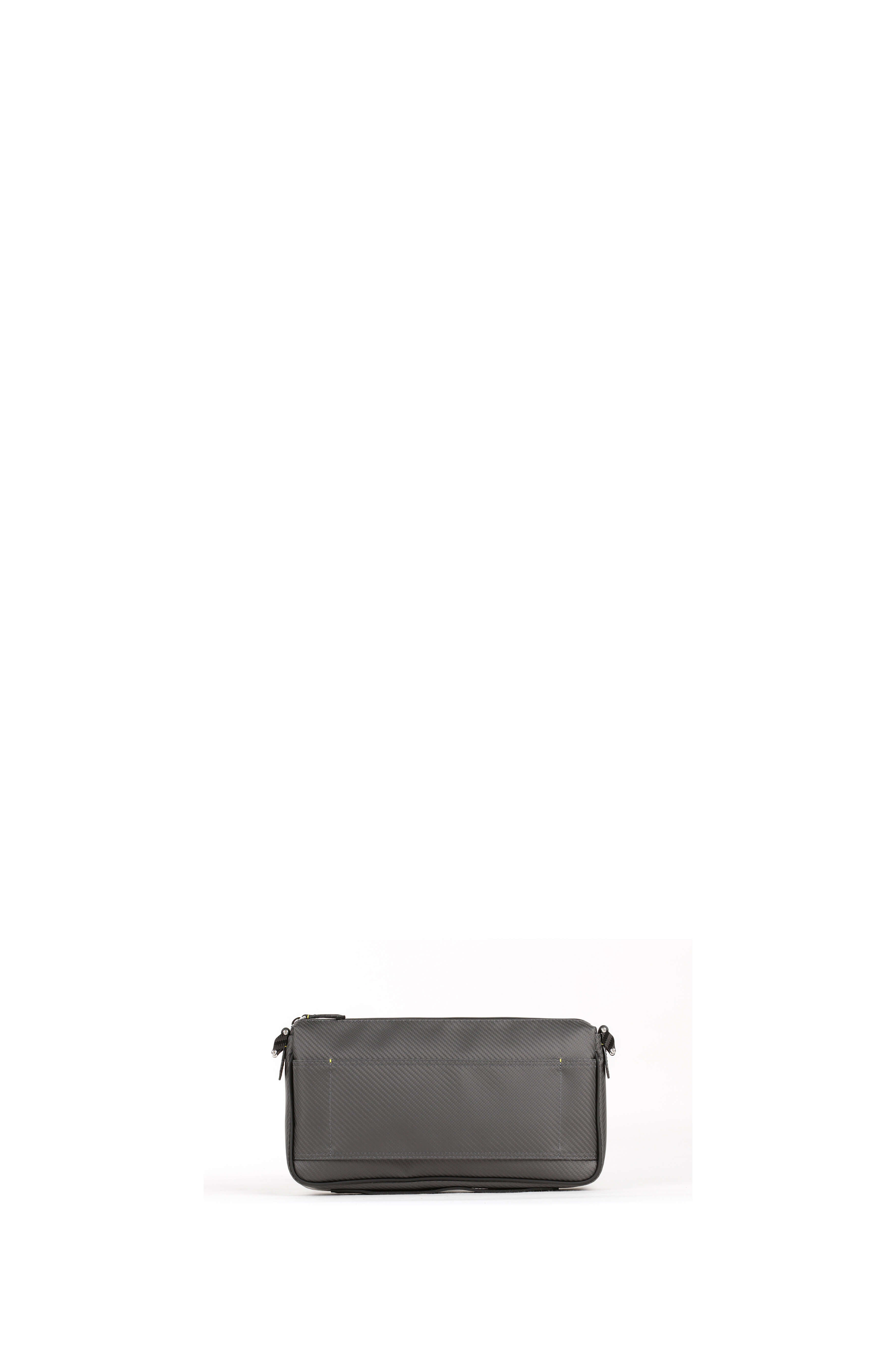 Topty Soft Carbon Fiber Crossbody Bag, Black