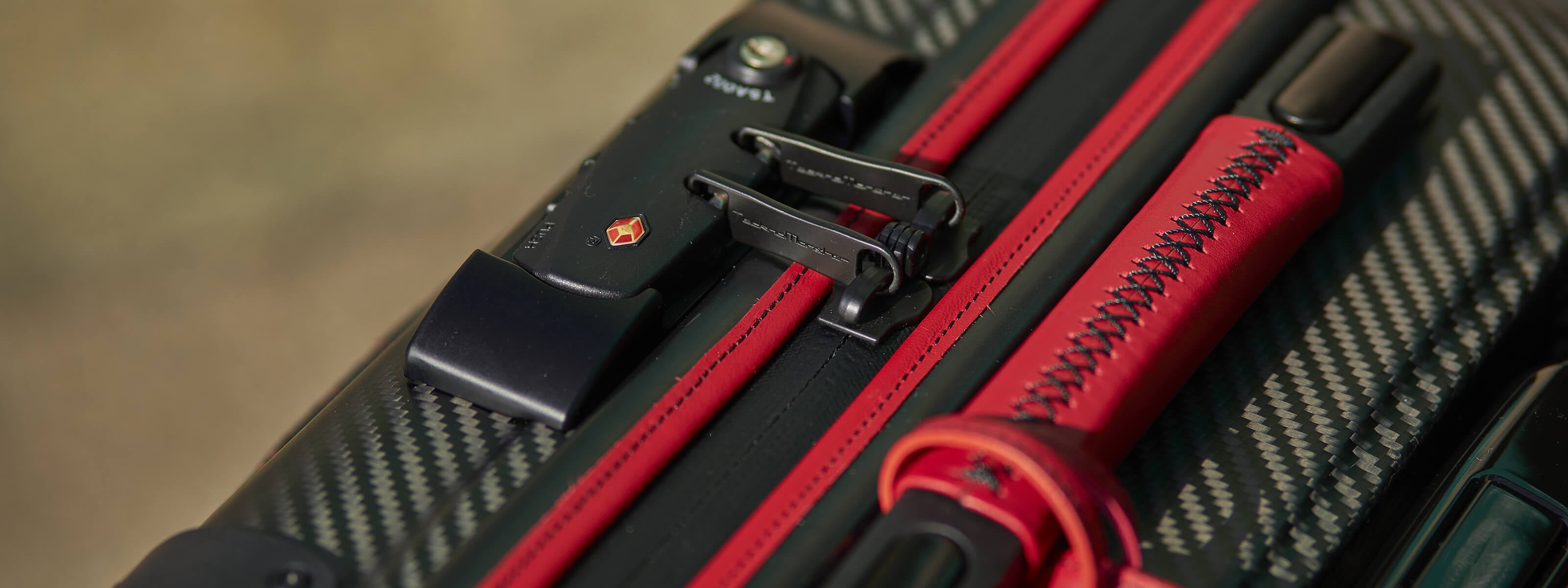 carbon fiber luxury luggage