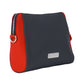 Amikka soft carbon fiber lady bag, Red