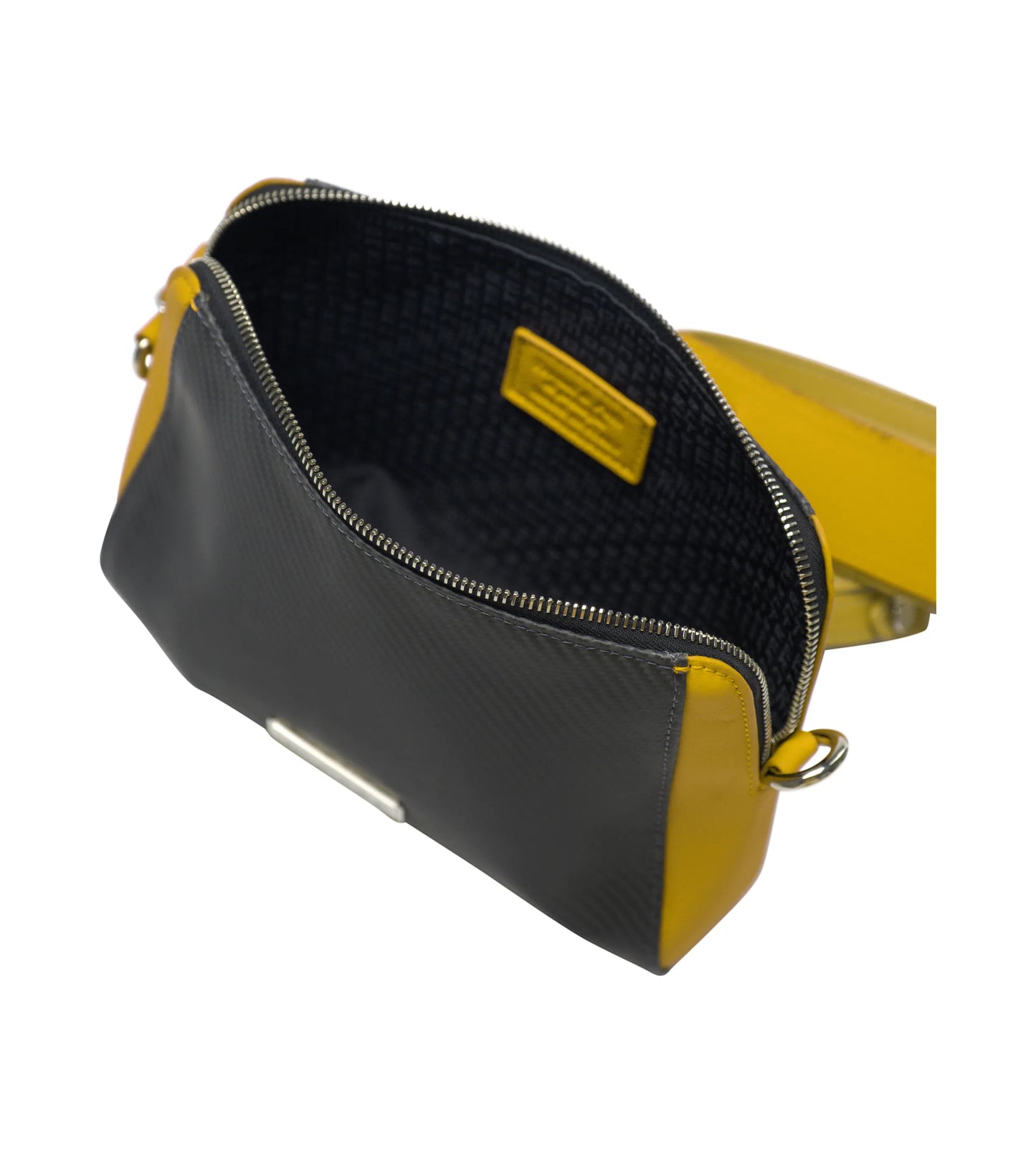 Amikka soft carbon fiber lady bag, Yellow