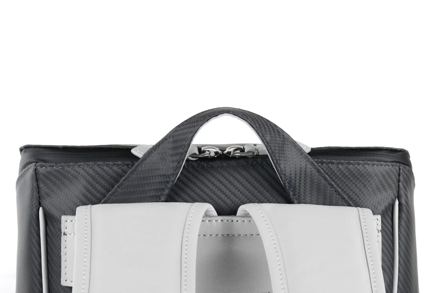 Drake Soft Carbon Fiber Backpack, White