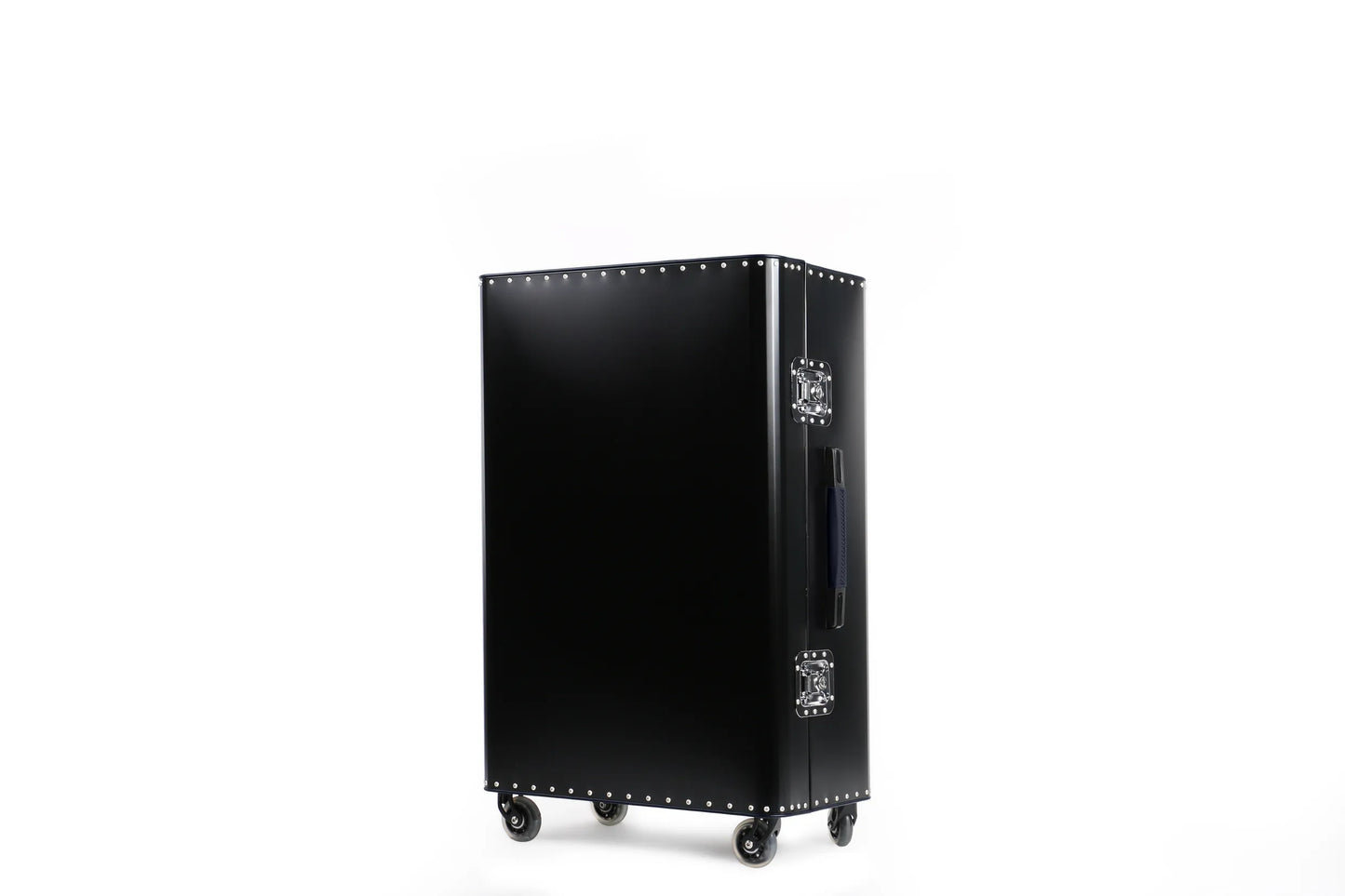 Kronos Black Titanium Check-In Luggage, Blue