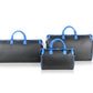Matrik Soft Carbon Fiber Duffle Bag, Blue Amon