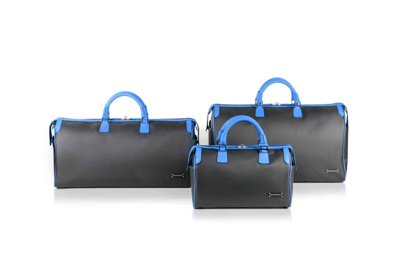 Matrik 碳纖維布旅行袋，亮藍色