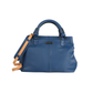 Ormeggia Deer Leather Hand Bag, Blue